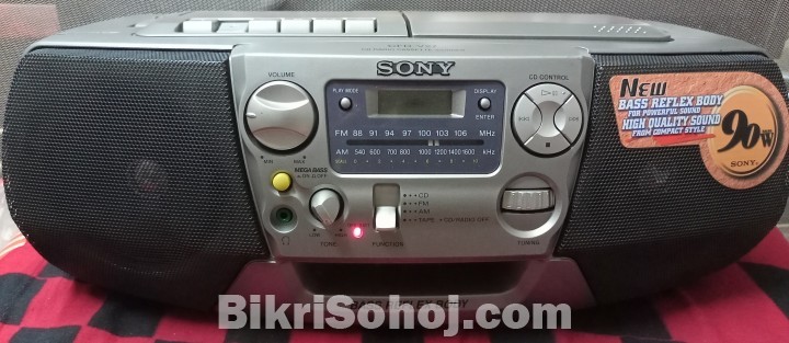 SONY CFD-V27 CD RADIO CASSETTE CORDER